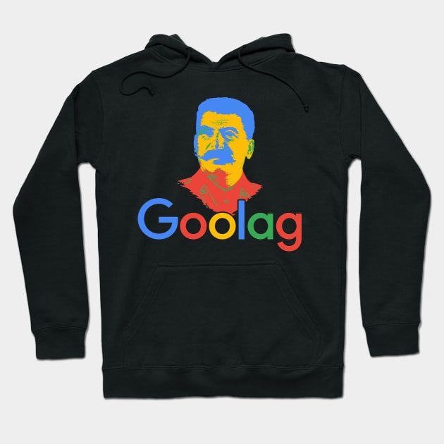 Goolag Stalin Gulag Meme Political Dark Humor Hoodie by Xeire